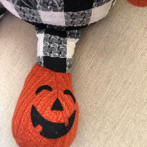 Fall Halloween Orange scarecrow Gnome - Picture 5 of 7